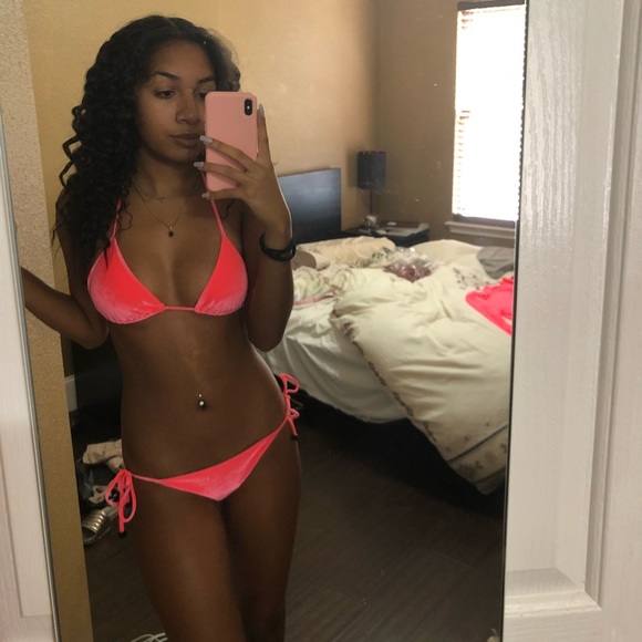 triangl swimwear Other - Triangl velvet bikini set